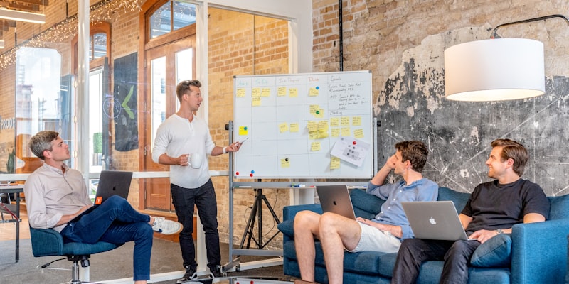 Outreach Email on Laptop